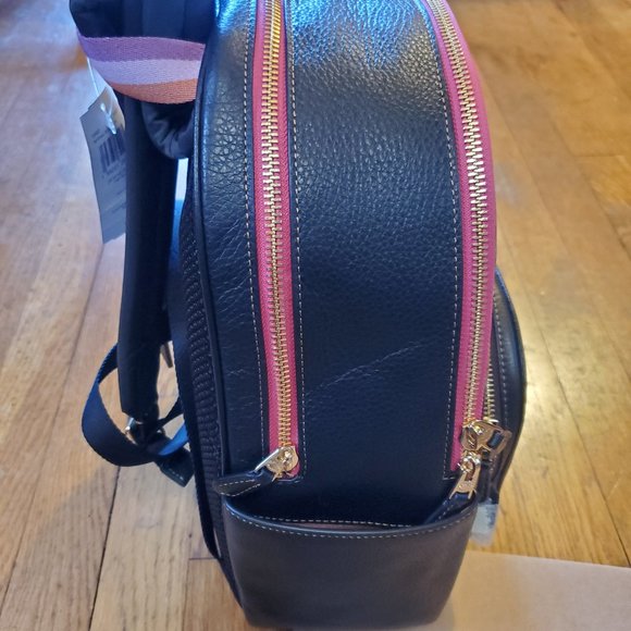 Coach Court Backpack - Blocked Signature Canvas With Souvenir Patch - NWT - Picture 8 of 12